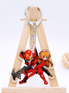 Buy 2 Get 1 ~ Neon Genesis Evangelion Free Acrylic Keychain Eva Bubble Boli Mingrixiang Zhu Aromatherapy Shinji Pendant