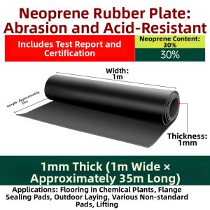 QHRUBBER | Oil-Resistant Wear-Resistant Acid-Resistant Alkali-Resistant Aging-Resistant Rubber Sheet