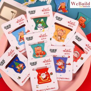 Korean Christmas Magnetic Bookmark 韩国圣诞磁铁书签扣卡 圣诞节礼物 Christmas Gift WeBuild