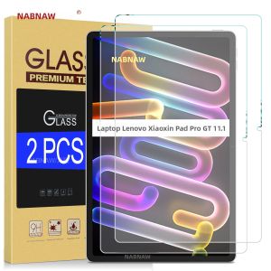Bộ 2 HD Trong Suốt Kính Cường Lực Bảo Vệ Màn Hình Trong Cho Lenovo Xiaoxin Pad Pro GT 11.1 Chống Trầy Xước Bìa Cứng Phủ Dầu