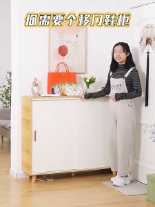 ตู้รองเท้า ตู้เก็บรองเท้า ตู้ใส่รองเท้า ตู้รองเท้าไม้ ติดตั้งง่าย พร้อมวิดีโอติดตั้งตู้รองเท้า ฝุ่น กันน้ำ มีหลายขนาด พร้อมส่ง