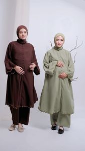 Momiasi - Bundling Raya Alora - One Set Alora - Mukena Ghania