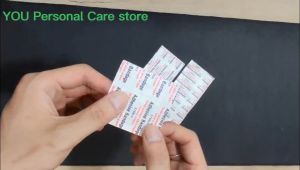 50Pcs/set Square Band Aid/Transparent Waterproof Breathable Band Aid/Hemostasis Adhesive Bandages First Aid/Emergency Kit For Kids Children