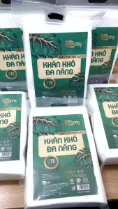 [LAMY OFFICIAL]_Khăn khô đa năng Lamy túi 270 tờ không mùi không cồn an toàn cho em bé