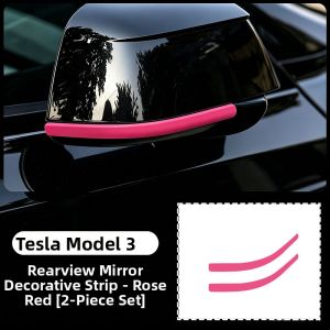 KAYIBEI | Renewal Tesla Car Emblem Door Handle Decorative Strip