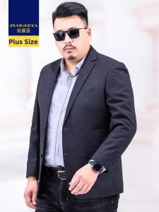 Zuogeeya | Business Casual Plus Size Suit Jacket
