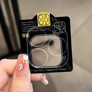 Apple 16Promax Camera Lens Film Full Wrap iPhone 13pm Rear Camera Film 15Pro Full Cover 11 Camera Ring 14Plus Sparkling Dust 12Mini Glass Protection Sticker