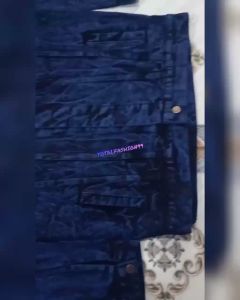 jaket jeans printing pria sandnevy jaket denim cowok model terbaru