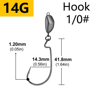5 Móc Câu Jig Đầu Nặng Câu Cá Nước Sâu 5g 7g 10g Kèm Chốt Xoay Trọng Lượng Chìm Cao Thép Carbon Cao Có Ngạnh Dùng Cho Câu Cá Biển Trên Thuyền