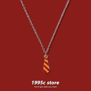 Harry Potter Deathly Hallows Necklace Collaborative Sweater Pendant Charm Gift Fresh out Fashion Jewelry Alloy Pendant Necklace