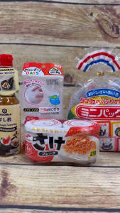 Combo làm cơm nắm Nhật tại nhà | Khuôn tam giác giấm sushi furikake làm cơm hộp cho bé đi học đi làm