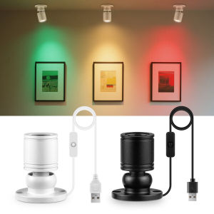 LED USB 5V 1W Led Spot Light Surface Mounted Cabinet Showcase Counter Jewelry Lamp Rotatable Angle Ceiling Mini Spotlight