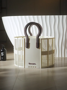 Foldable Dirty Clothes Basket Household Portable Laundry Basket Bathroom Large Capacity Storage Basket