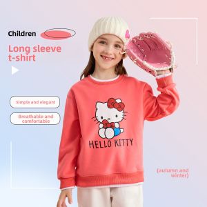 Hello Kitty | 2024 Autumn/Winter Girls Hooded Sweatshirt and Long Sleeve T-Shirt