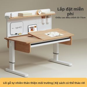 MEIHAOTONGNIAN | Bộ Bàn Ghế Học Điều Chỉnh Được Bảo Vệ Mắt Cho Trẻ Em