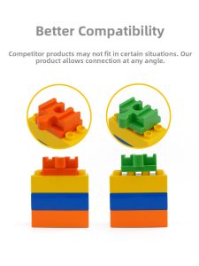 LEKU | Railway Building Toy Connector Accessories