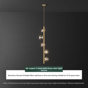 ZHENMEIJU | Luxurious Modern Simple Bedroom Pendant Light