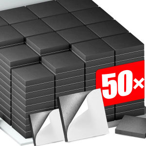 50ชิ้นแม่เหล็กติดกาวด้วยตนเองแม่เหล็กสี่เหลี่ยมนุ่มแผ่นแม่เหล็กยืดหยุ่นสำหรับถังเก็บความเย็นออฟฟิศ DIY