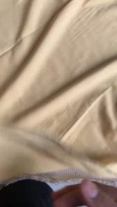 Vải Lụa Lót Vàng Nhạt - Chất Mỏng Nhẹ Mềm Mịn Đàn Hồi Khổ 1m55 - Làm Lót Khăn Màn