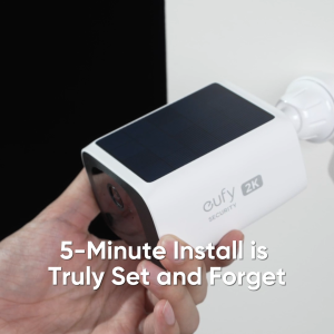 eufy Security S220 SoloCam Solar Security Camera 2K Resolution - T8134