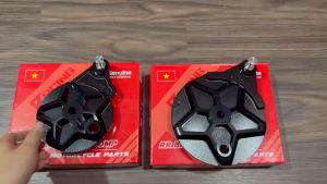 Má đùm X1R CNC 3D chính hãng : Exciter 2010/ Sirius Wave a 110/ Future Led - Màu Đen