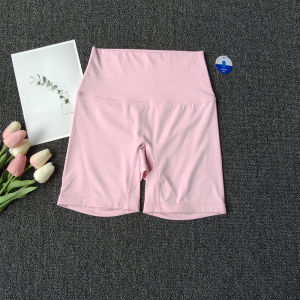 High Waist Breathable Quick Dry Yoga Shorts Womens Fitness Running Training Shorts Nylon Fabric Ultra Stretchy Sweat Wicking