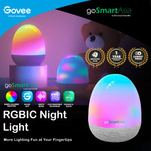 goSmart Asia Govee RGBIC Night Light Table Lamp Bedside Lamp Smart Light Table Light Lampu Meja