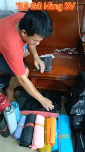 [ 100 Túi ] Túi Gói Hàng Cao Cấp Dán Miệng Màu Hồng Có Nhiều Size Lựa Chọn