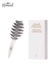 KRRAMEL | Anti-static Volume-Enhancing Black Technology Boar Bristle Hairbrush