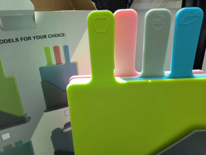 5 ชิ้นเขียงชุดกระดานตัดแบ่งประเภทกระดานฆ่าแบคทีเรียมัลติฟังก์ชั่