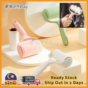 [1PC] Worthbuy Handy Sticky Dust Roller Dust Hair Removal Sticky Roller Hair Cleaning Roller