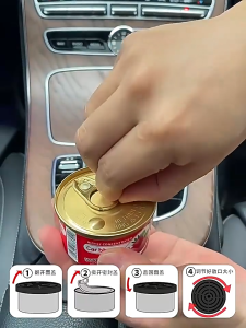 Car Freshener New Car Scent Perfume Canned Organic Long-Lasting Auto Aromatherapy Car Deodorant Car Freshener Odor Eliminator