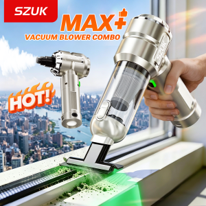 SZUK Mini Car Vacuum Cleaner 20000PA Multi Powerful Handheld Cleaning Machine with Flashlight Portable Wireless Vacuum Cleaner