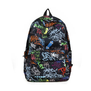 JIFANPAUL | Large Capacity Ins Style Graffiti Backpack