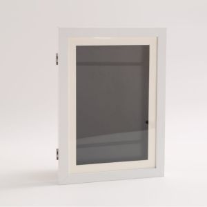 Kids Art Frame With Storage Magnetic Front Open Changeable A4 Artwork Display Frame Wooden Photo Frame For Children Drawing