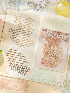 Special Paper Garden Meeting Texture Background Decoration Hollow out Base Layer Versatile Retro Tomato Girl Brand