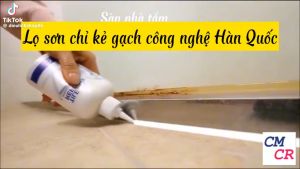 Chai sơn kẻ chỉ gạch keo chà ron sứ 280ml làm sạch nền nhà trám vết nứt tường khe hở se viền dán mạch gạch chống thấm