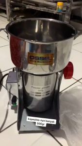 Ossel Gilingan Bumbu Stainless Steel 500G Giling bumbu Gilingan Bumbu Giling Tepung Gilingan Tepung