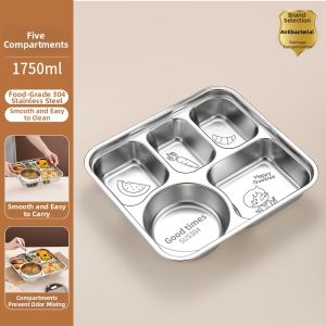 YOULUNMEI | Stainless Steel Compartmentalized Tray