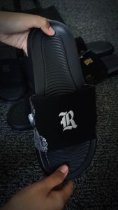 Rootly - Sandal Slipper Series Bold Slide Pria Silver