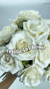 ARTIFICIAL ROSE/ ARTIFICIAL FLOWER/HAND BOUQUET/ LIVING HOME DECOR/ WEDDING DECO/ BUNGA PELAMIN GUBAHAN/AF10007