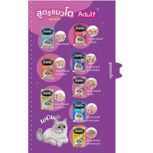 (Regalos ยกโหล/ครึ่งโหล) รีกาลอส อาหารเปียกแมวชนิดซอง 70g  ( 6 ซอง ครึ่งโหล 12 ซอง 1 โหล)