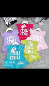 (MẪU MỚI ) Bộ cánh tiên chất thun cotton thoáng mát viền bèo xinh xắn bé gái mặc hè từ 5-18kg
