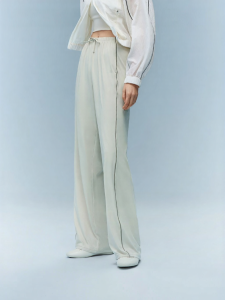 Bananain | Quick-Dry Cool Silk Wide Leg Pants