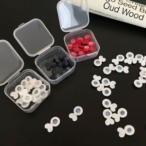 จี้หูยางซิลิโคนรูปหัวใจแฮมเบอร์เกอร์แบบช่วยเหลือ จี้หูแบบติดซิปแบบติดหนีบ จี้หูแบบมีโครงเหล็กสำหรับการดูแลสุนัข