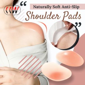 CCW 1 Pair Naturally Soft Anti-Slip Shoulder Pads Silicone Shoulder Anti Slip Shoulder Enhancer Clothing Dress Fashion Pretty