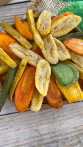 Thập cẩm sấy (rau củ quả sấy) Mangline Farm Đà Lạt 500g đồ ăn vặt thơm ngon đa hương vị