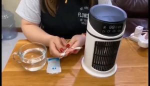 Máy làm mát không khí tại nhà văn phòng để bàn quạt điện usb quạt điều hòa di động