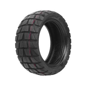 90/55-6 Black Off-Road Tire 10 Inch Electric Scooter Tubeless Tyre Thickened and Widened for Electric Scooter Accessories