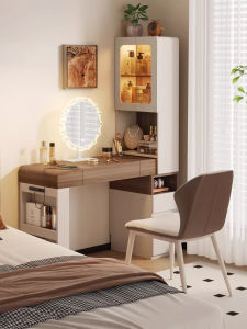 ZUNTONGGE | Multifunctional Vanity and Storage Table Solid Wood